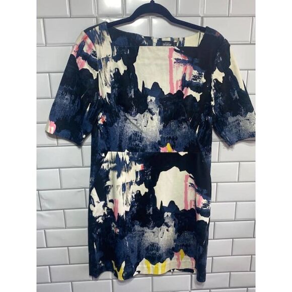 Kate Spade Saturday Multicolor Brushstroke Dress - Picture 2 of 5